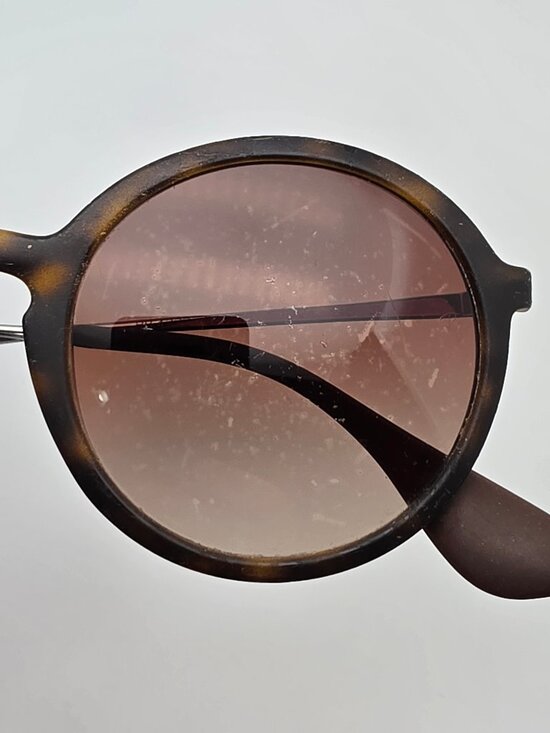 Ray-Ban RB4222 865/13 Matte Havana Frame Brown Gradient Lens Sunglasses Italy main image 5